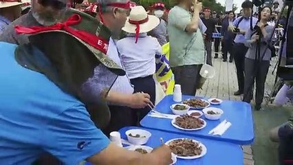 South Korea dog meat protesters hounded by farmers