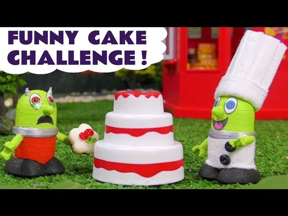 Funny Funlings Cake Challenge Toy Story at McDonald's with a Rascal Funling Play Doh prank in this family friendly full episode english story for kids