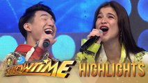 Anne Curtis and Darren Espanto on their high pitch version of Nanay Tatay | It's Showtime