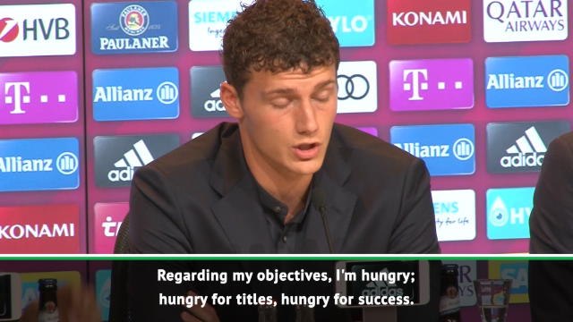 Pavard 'hungry for titles' at Bayern Munich
