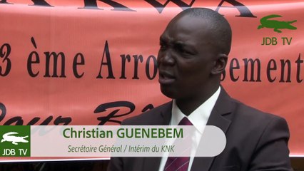 "François BOZIZE rentrera à Bangui dans les semaines à venir" - Christian GUENEBEM