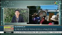 Guatemala: pobladores de Huehuetenango exigen retiro de tropas de EEUU