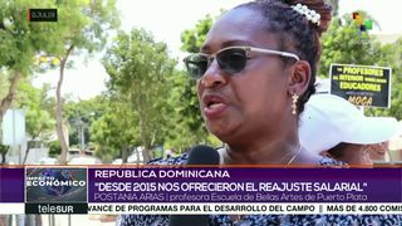 Profesores de arte dominicanos continúan en paro desde hace 2 meses