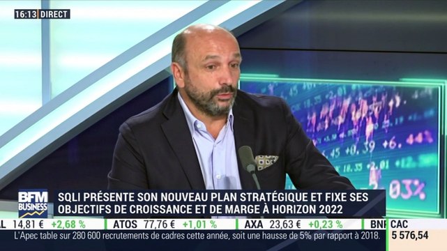 Entreprise du jour: SQLI présente son nouveau plan stratégique et fixe ses objectifs de croissance et de marge à horizon 2022 - 12/07