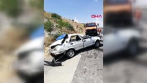 Gaziantep'te otomobil takla atıp şarampole devrildi 1 ölü, 1 yaralı