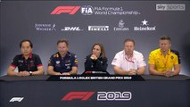 F1 2019 British GP - Friday (Team Principals) Press Conference