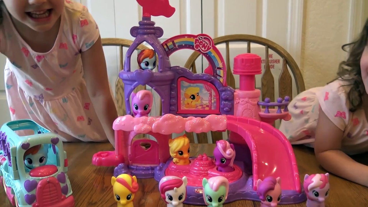 My Little Pony  - Castelo e Brinquedos com Sophia, Isabella e Alice