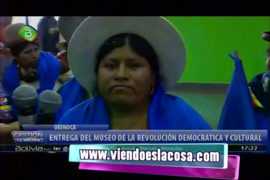 Para Juanita Ancieta, Evo Morales es como dios caído del cielo - Orinoca