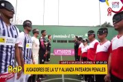 Jugadores de la ‘U’ y Alianza patearon penales con futbolistas paralímpicos