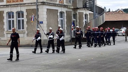 L'entraînement pour le défilé du 14 juillet à Périgueux