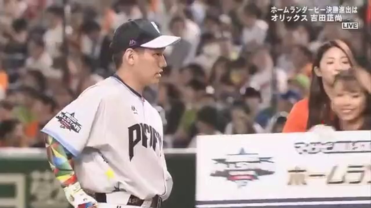 190712　吉田正尚　ホームランダービー準決勝