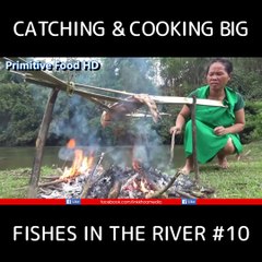 Atrapar y cocinar grandes peces en el río #10