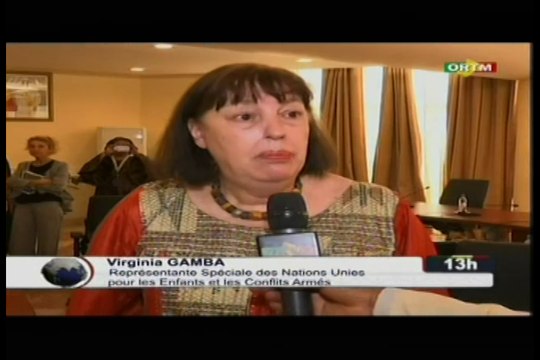 ORTM/Audience de la représente des nations unies pour les enfants et les conflits armées avec Le Premier ministre, DR BOUBOU CISSE