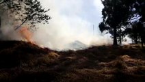 Bombeiros são acionados para combater incêndio no Colmeia