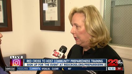 'Get Red Cross Ready' event this weekend