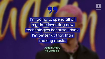 Jaden Smith Wants to Switch Professions and Become a 'Full-Time Inventor'