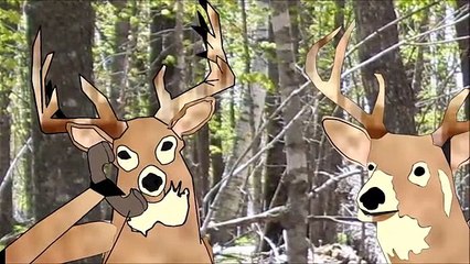 Crouching Hunter, Hidden Deer