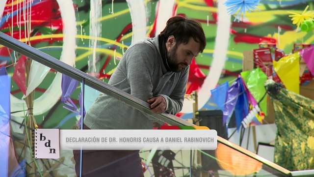 Declaración de Dr. Honoris Causa a Daniel Rabinovich