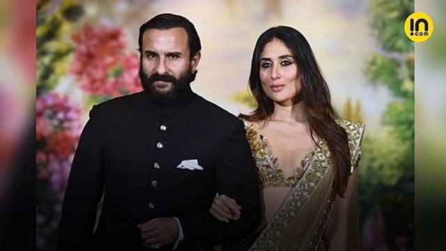 Saif Ali Khan flaunts his new tattoo as he and Kareena Kapoor Khan pose in London