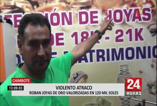 Chimbote: empresario acusa irregularidades tras denunciar asalto