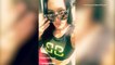 Nikki Bella flaunts her abs in a crop top and shows her body