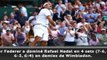Wimbledon - Federer bat Nadal et rejoint Djokovic en finale