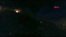 MUĞLA Bodrum'un Gürece Mahallesinde makilik alanda yangın-3