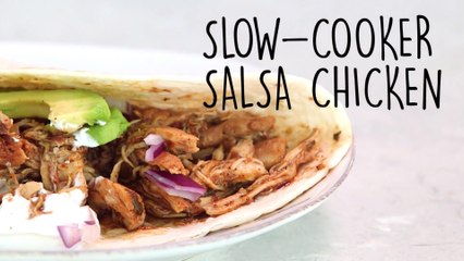 How to Make Slow-Cooker Salsa Chicken