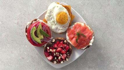 How to Make Topped Bagels