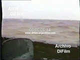 Sudestada causa creciente del Rio de la Plata - Buenos Aires 1989