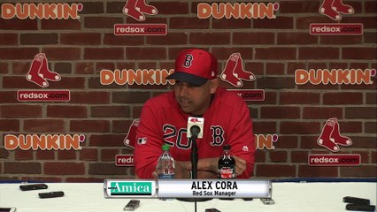 Amica Pregame Press Conference: Alex Cora On Keys To 2nd Half