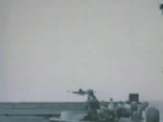 destruction d'avion,mauvais appontage