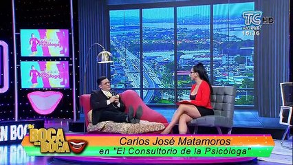 Carlos José Matamoros en el “Consultorio de la Psicologa” parte 1