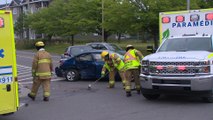 Trois véhicules impliqués dans une collision à Rivière-du-Loup