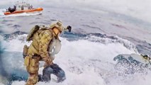 Brave Coast Guardsman Jumps On Moving Drug-Smuggling Submarine & Bangs On Hatch
