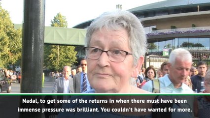 Centre Court fans savour Fedal XL