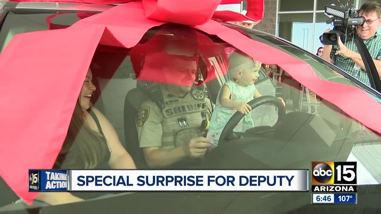 Pinal County community, businesses step up to help deputy's family with growing medical costs