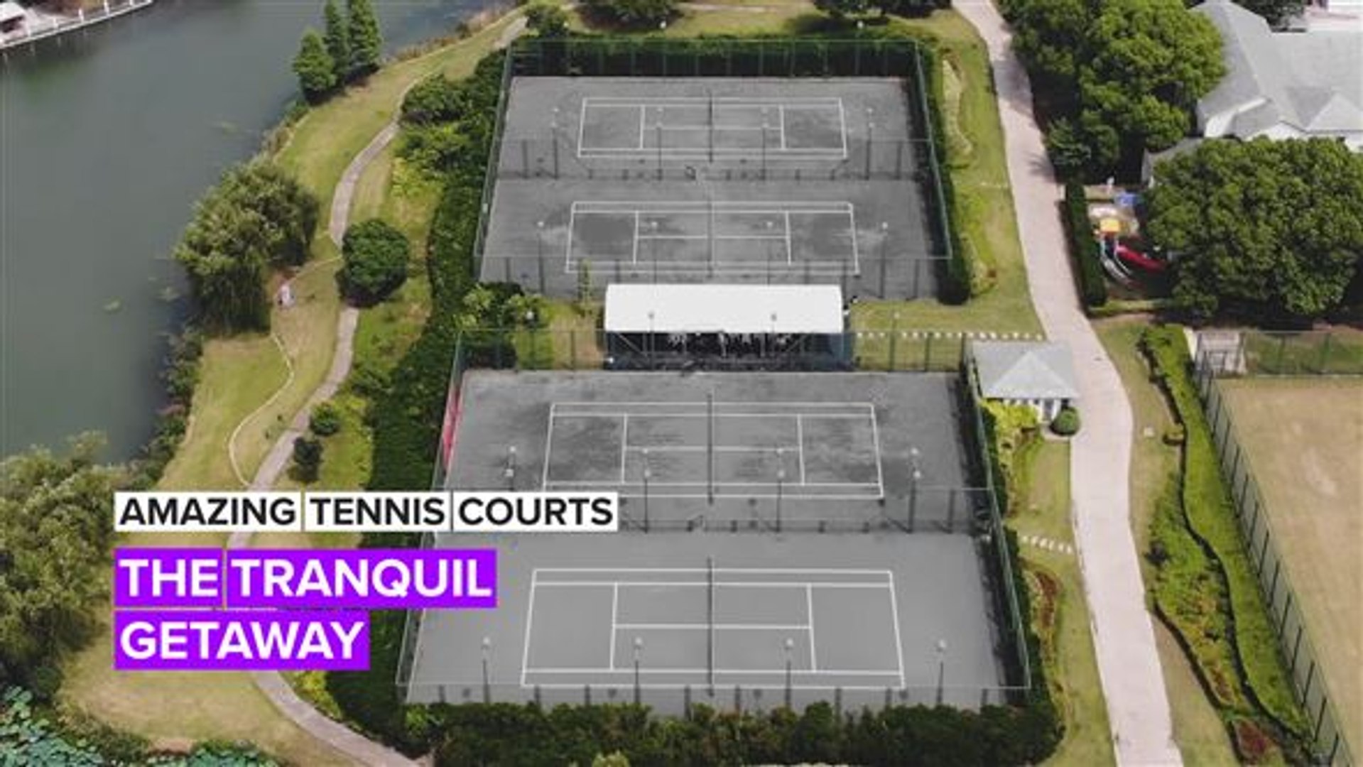 Amazing Tennis Courts: The Most Beautiful Court in China - video Dailymotion