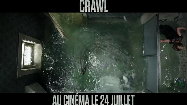 CRAWL - Extrait du film - Un alligator dans la salle de bain!