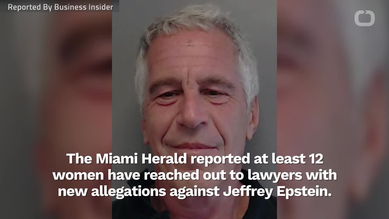 More Women Come Forward To Accuse Epstein