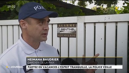 L'opération "tranquillité vacances" élargie à toute l'année
