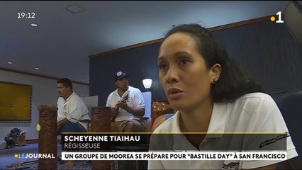 Un groupe de Moorea se prépare pour "Bastille Day" à San Francisco