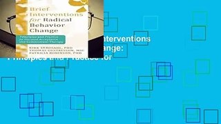 Complete acces  Brief Interventions for Radical Behavior Change: Principles and Practice for