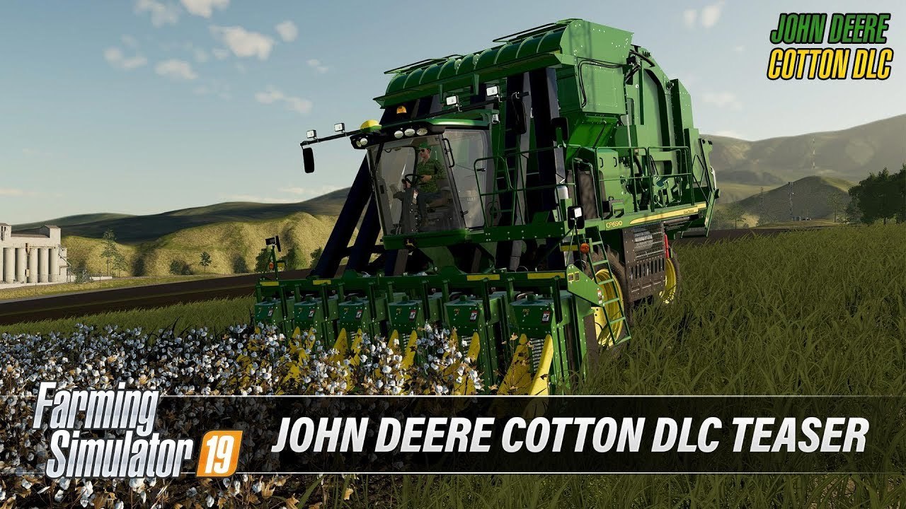 Farming Simulator 19 - Teaser DLC John Deere Cotton