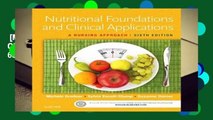 [MOST WISHED]  Nutritional Foundations and Clinical Applications: A Nursing Approach, 6e