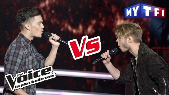 Matthieu VS Fabian – « Aussi libre que moi » (Calogero) | The Voice France 2017 | Battle