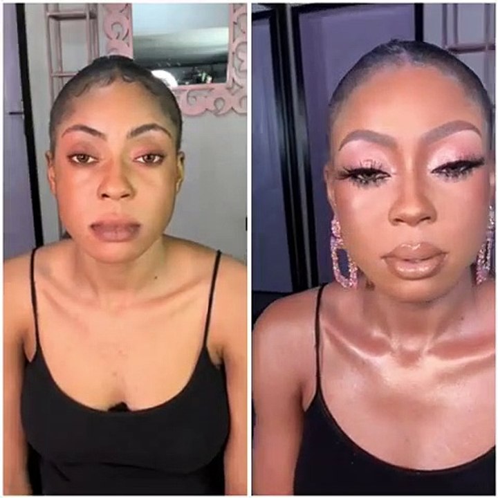 Époustouflant ! Admirez la magie du makeup sur cette jeune femme.