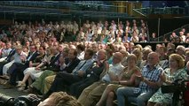 Boris Johnson heckled during leadership hustings event