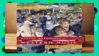 [GIFT IDEAS] The Norton Anthology of Western Music: 3