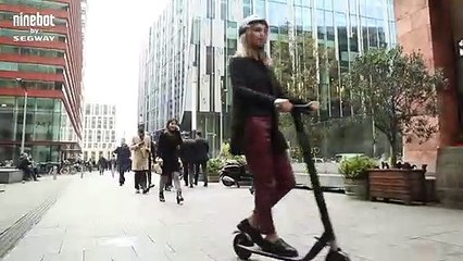 Ninebot by Segway KickScooter - Continue exploring wherever you go